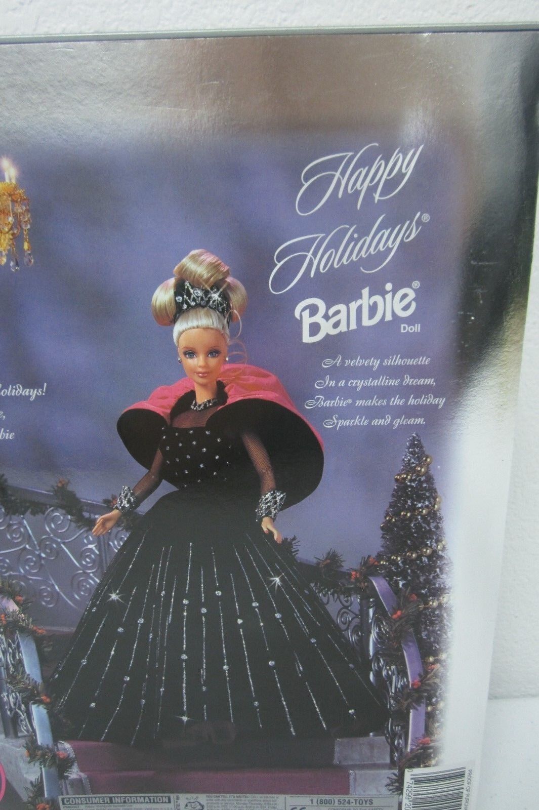 NRFB Mattel Happy Holidays Barbie Doll Special Edition 17832 MIB 1998