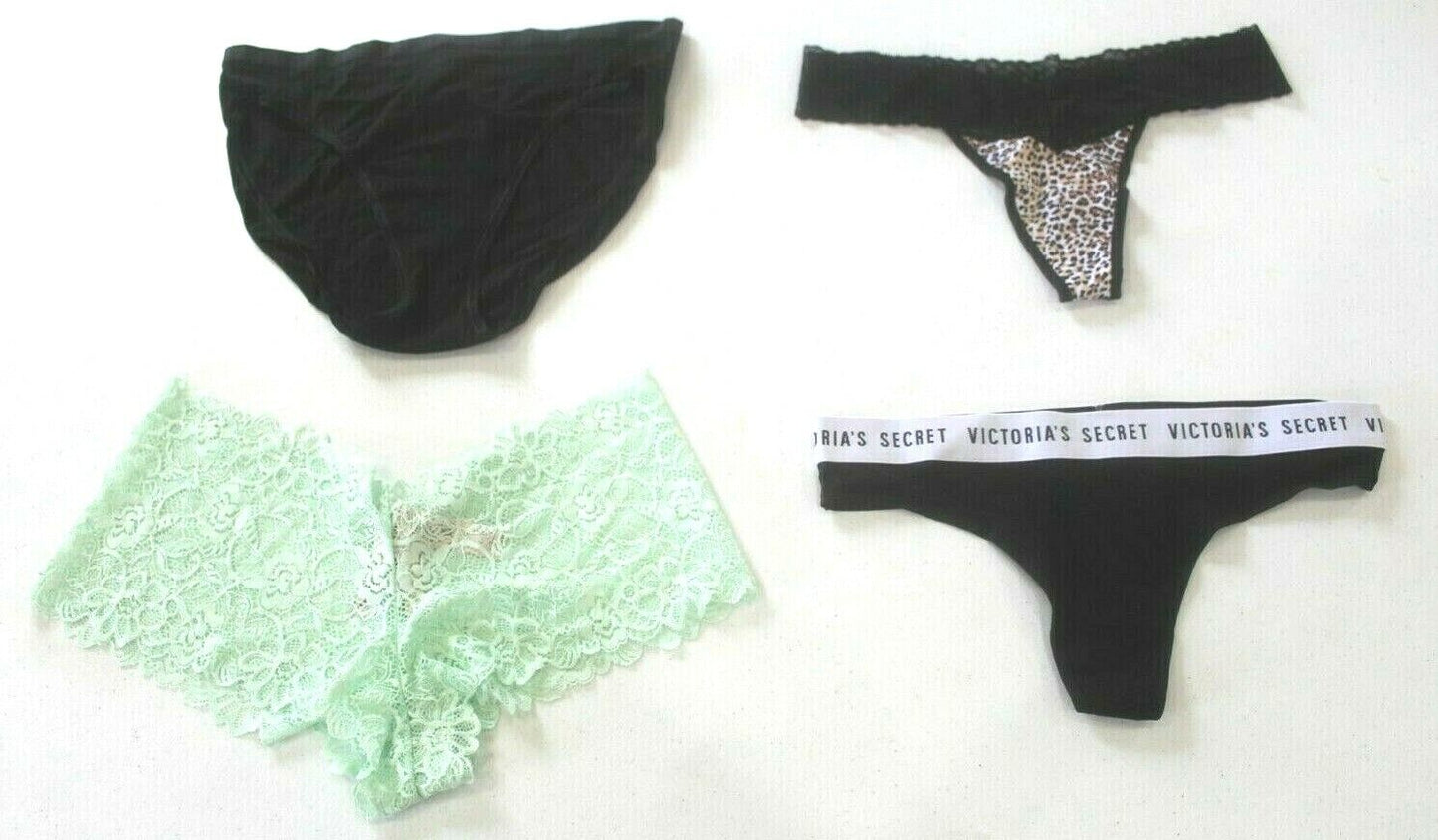 ♡  **NWT**  Lot of Four Random Victoria's Secret Panties Size - Medium  ♡