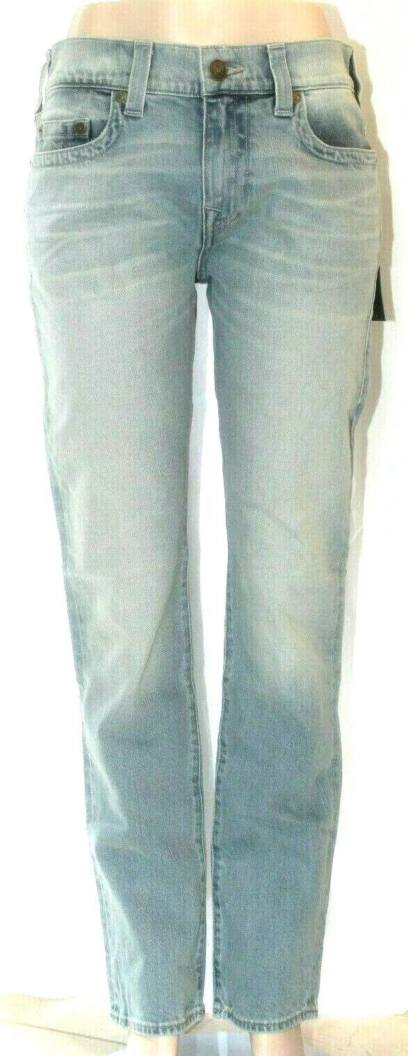 *NWT* $199. True Religion Men's Rocco Relaxed Skinny Light Energy Jeans W32xL32