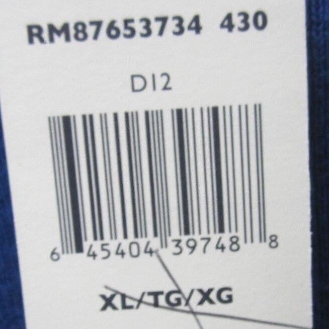 NWT Tommy Hilfiger Women's Crewneck Blue Stripe Sweater Size: XL