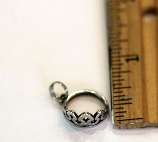 James Avery Tiara Crown Charm in Sterling Silver