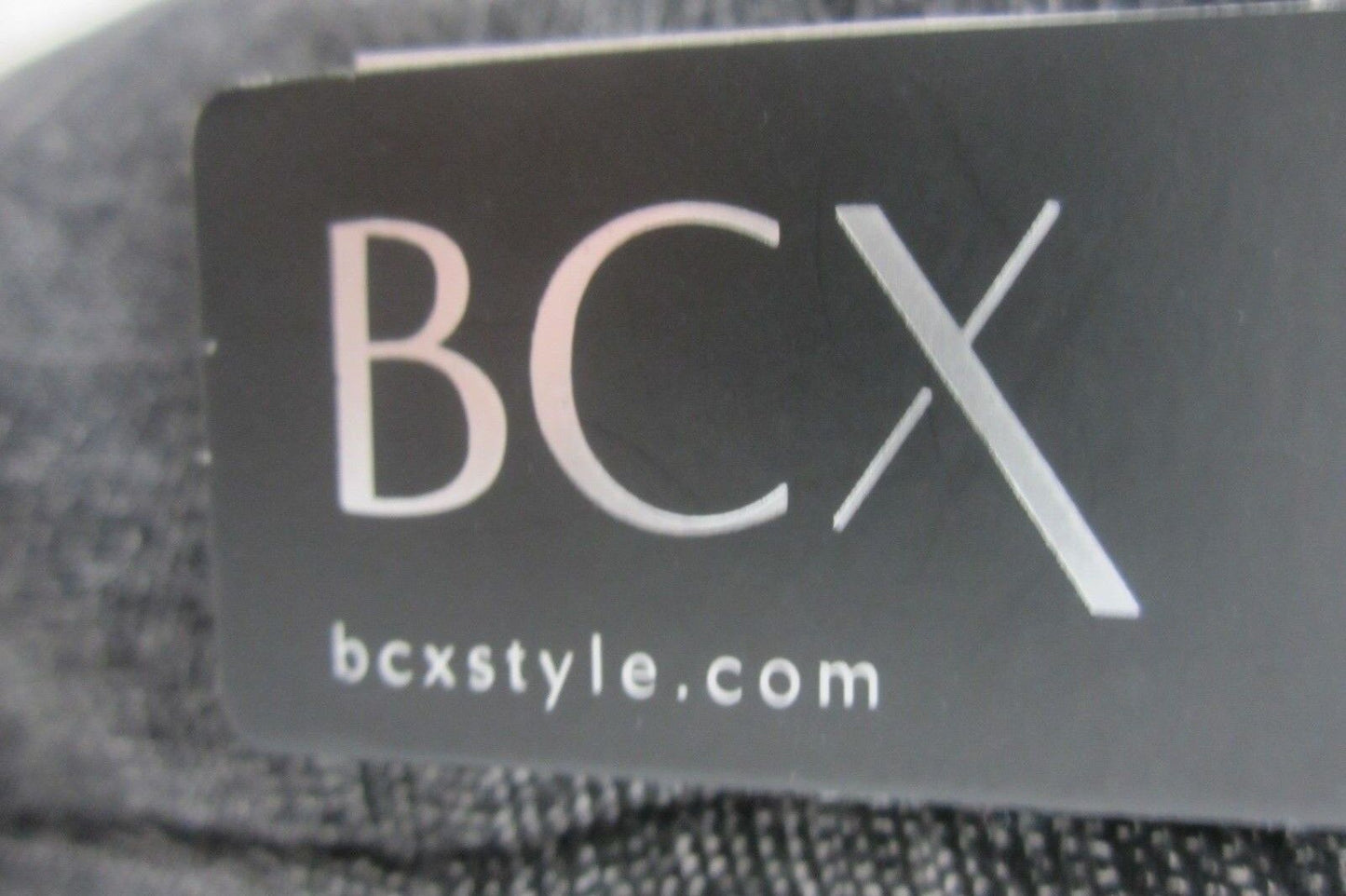 *NWT*  BCX CUTE  Cuffed Walking Shorts   Modernist  Charcoal/Black  Size 11