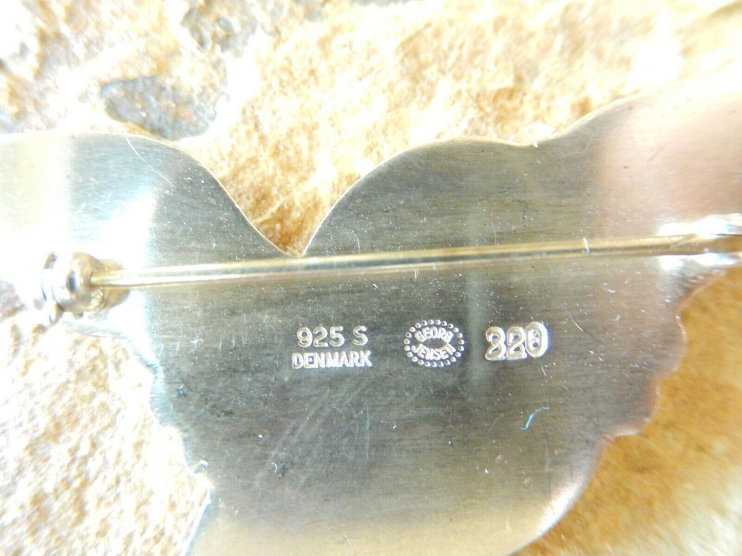 *RARE* VINTAGE -  Georg Jensen Pigeon Motif Brooch 320 Sterling Silver 925