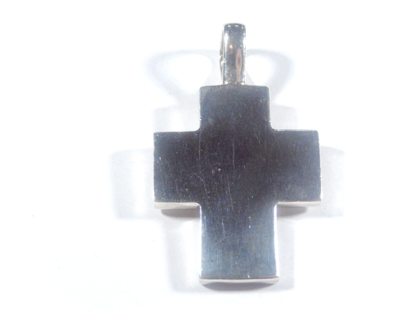 BARSE  -  Large Vintage  Cross  Sterling Silver 925 Pendant