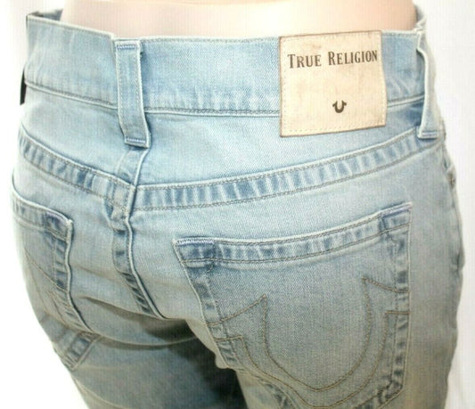 *NWT* $199. True Religion Men's Rocco Relaxed Skinny Light Energy Jeans W32xL32