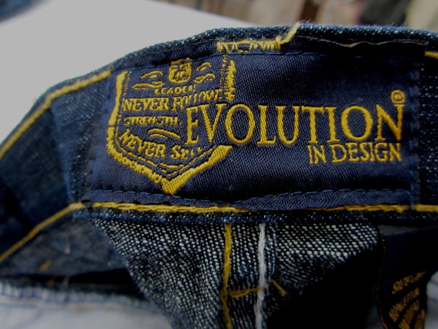 NWOT Evolution In Design Women's Dark Denim  Blue Jeans Size 20  x  28L