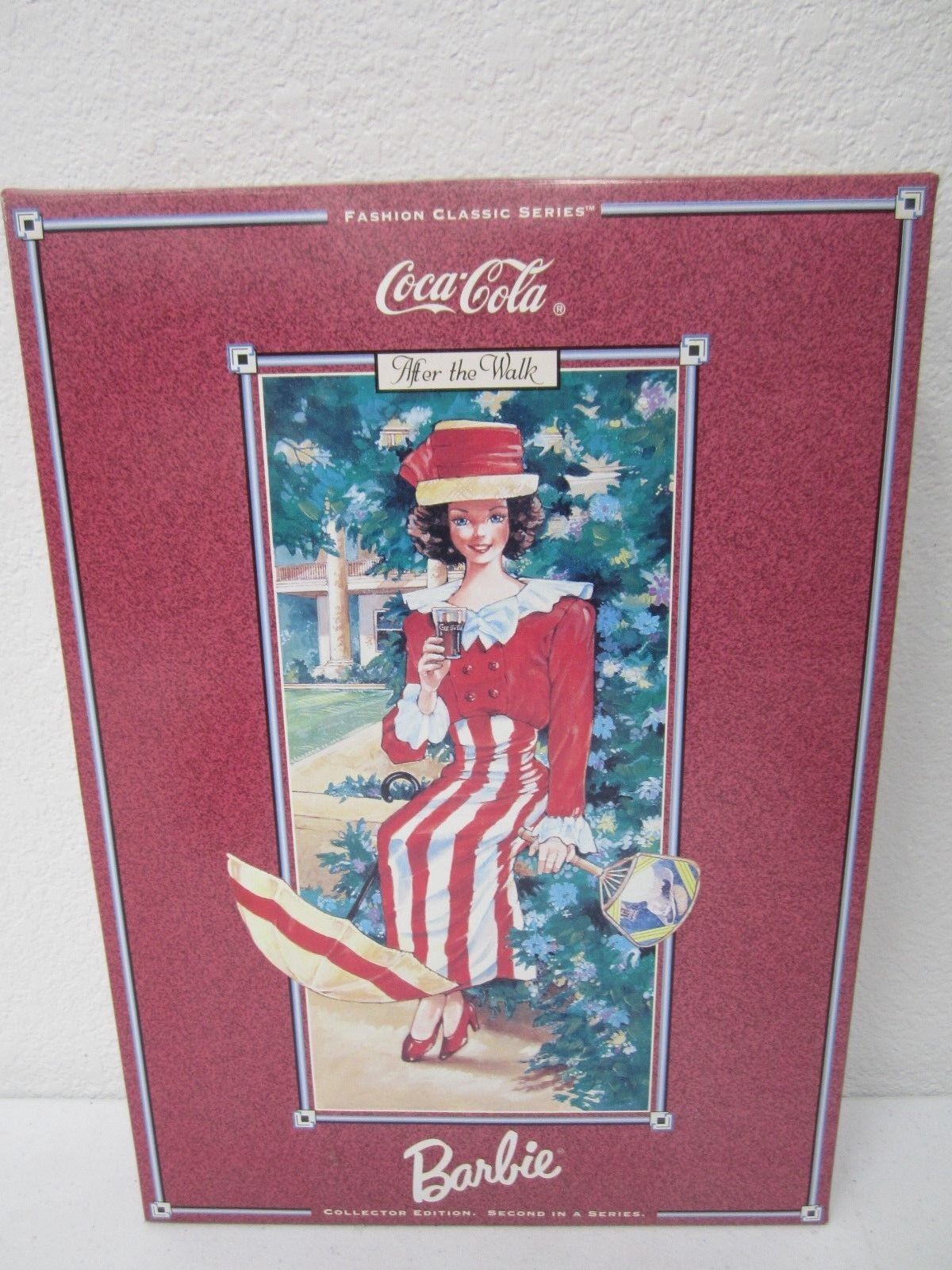 Coca Cola Barbie After The Walk Barbie Doll Never Removed From Box! Mattel