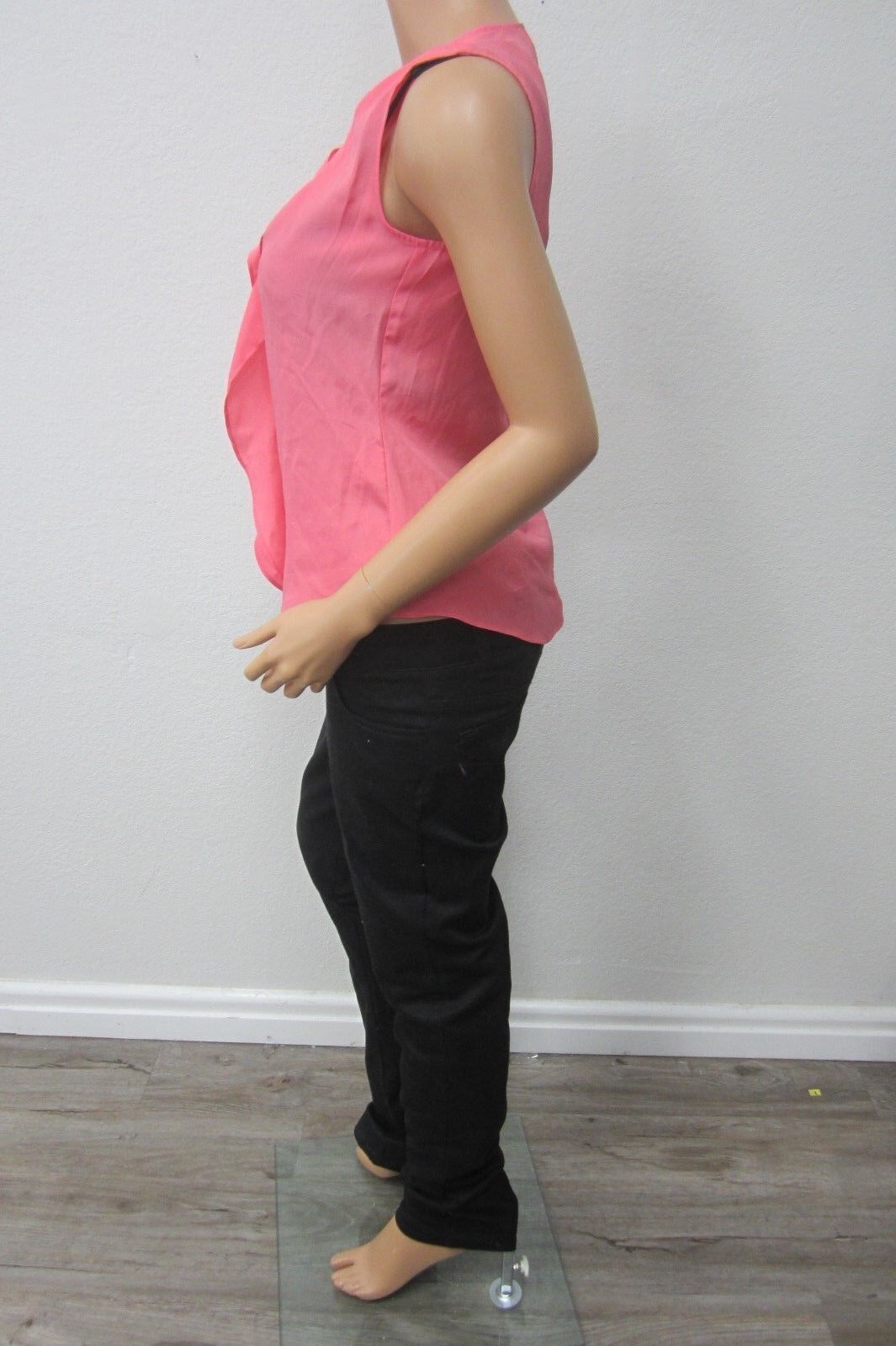 *MINT*  New York and Company Womens Pink ChiffonTop - SUPER CUTE!!!! Size XS