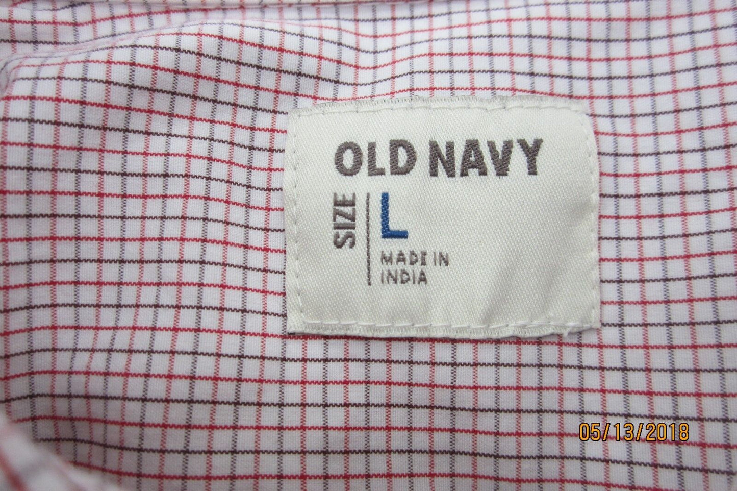 NICE Old Navy Mens Long Sleeve Button-Down Dress Shirt  Size Large