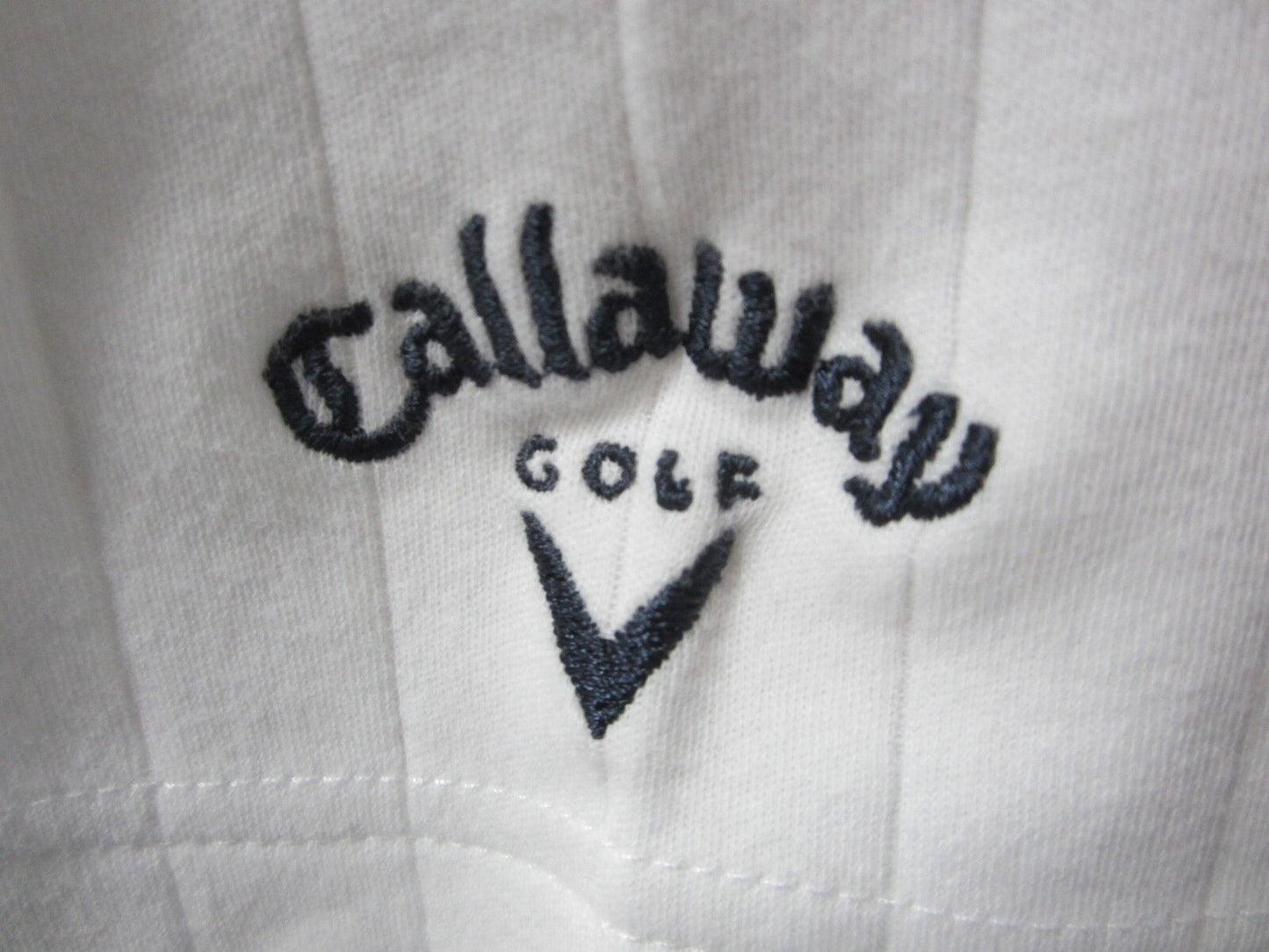 NICE Callaway Men's Golf Crew Neck Soft Cotton Thick Ribbed Shirt Size L