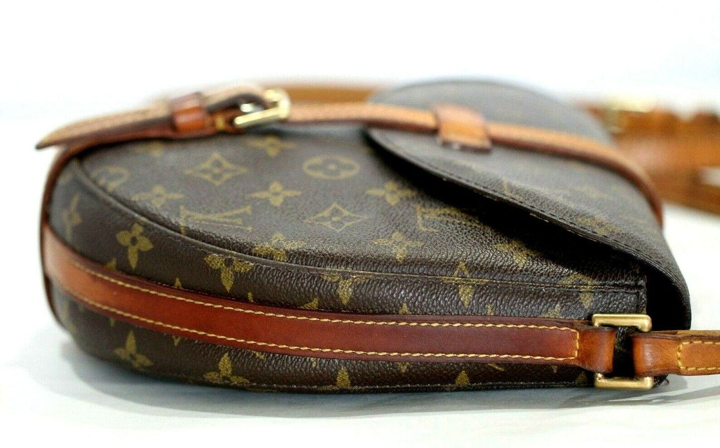 *VINTAGE*  Louis Vuitton 1995 Chantilly PM Brown Monogram Shoulder Bag SD0954