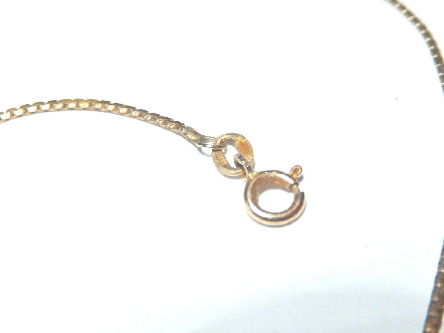14K Yellow Gold Solid 20.5" 1.5mm Serpentine Style Chain Necklace  Grams