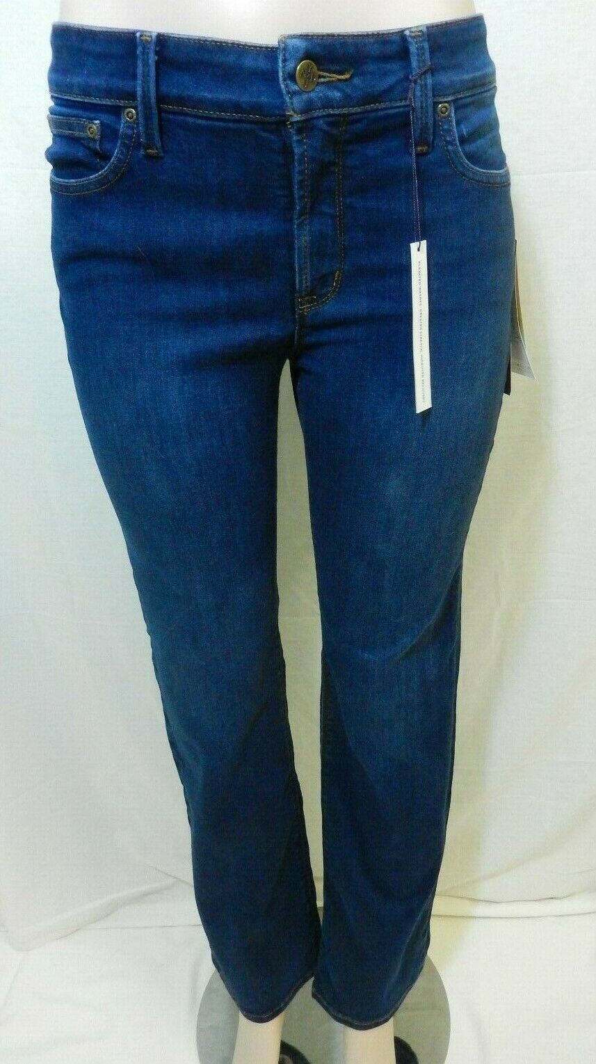 NWT $109 NYDJ Barbara Bootcut Jeans with Premium Denim Lift Tuck Size 8P x 29"