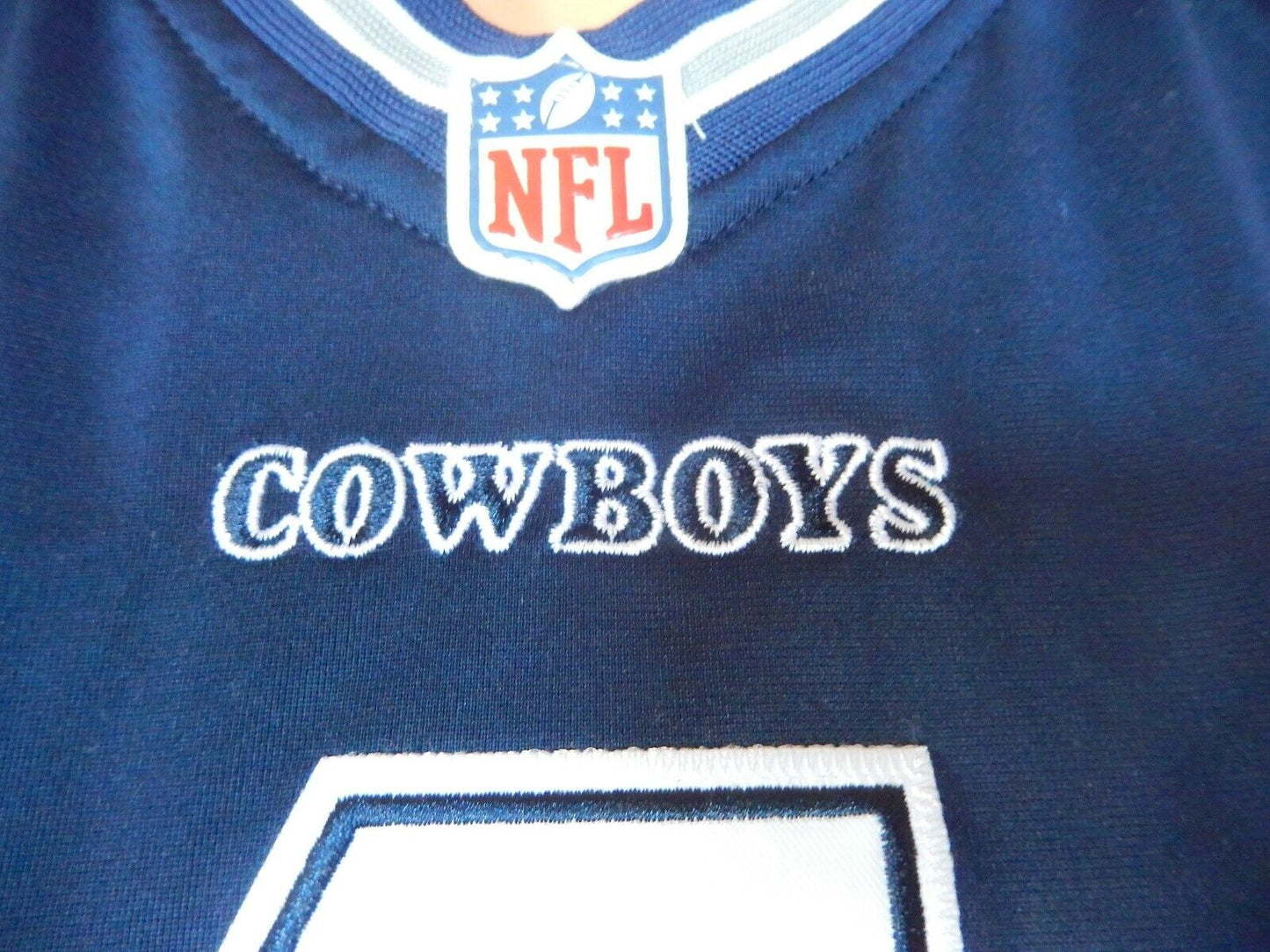 NEW Dallas Cowboys Dak Prescott #4 Nike On Field Navy Sewn  Jersey Men's Size 40