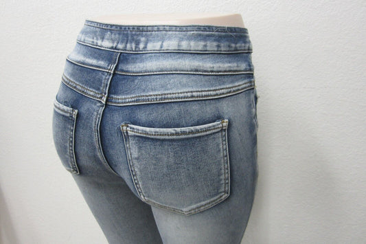 NWT RUE 21 WOMEN JEANS FREEDOM FLEX STRETCH SKINNY HIGH WAISTED SIZE 5/6 x 27
