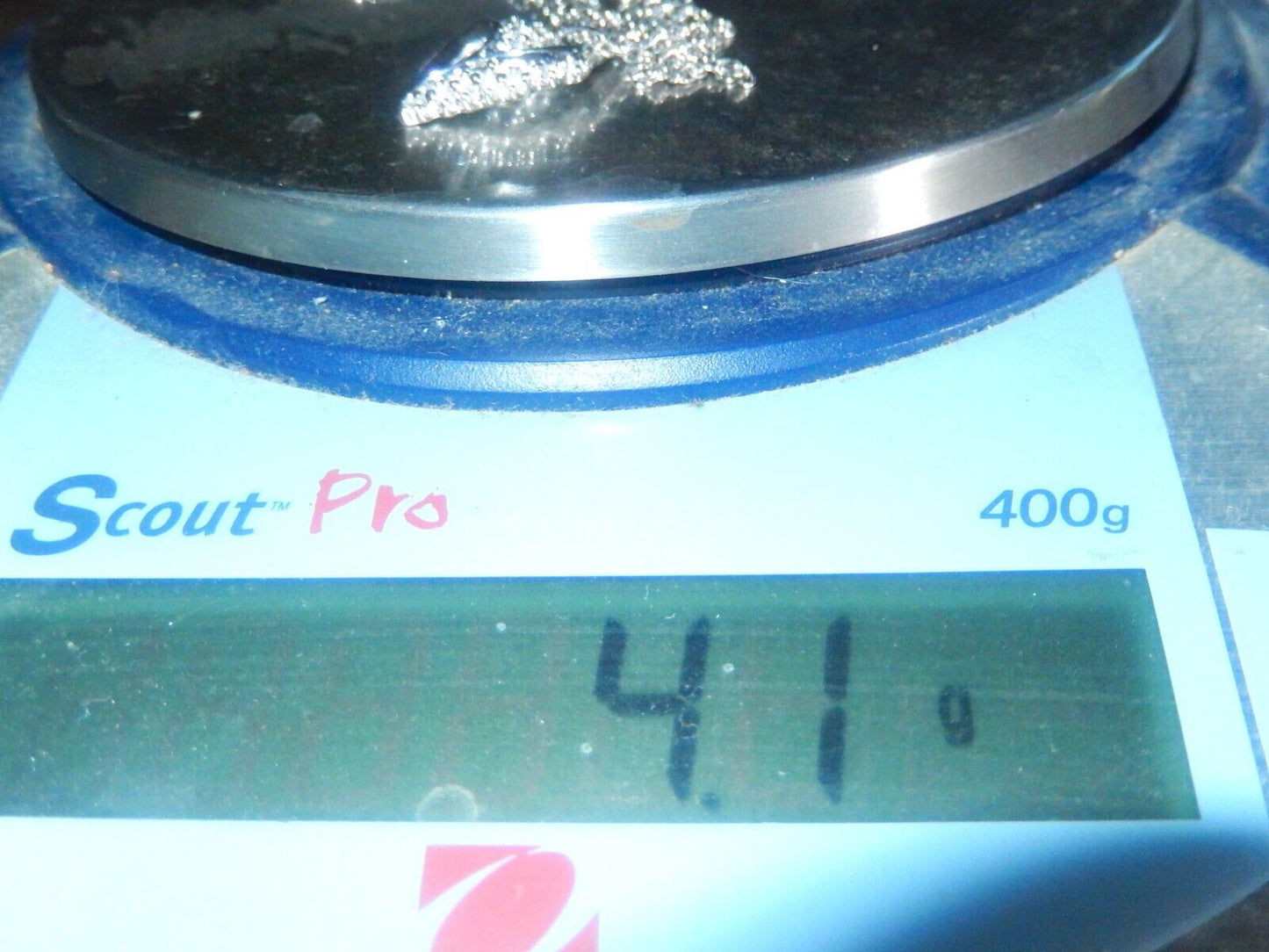 10k White Gold & 1/4CT Natural Diamond Heart Pendant with 18" chain