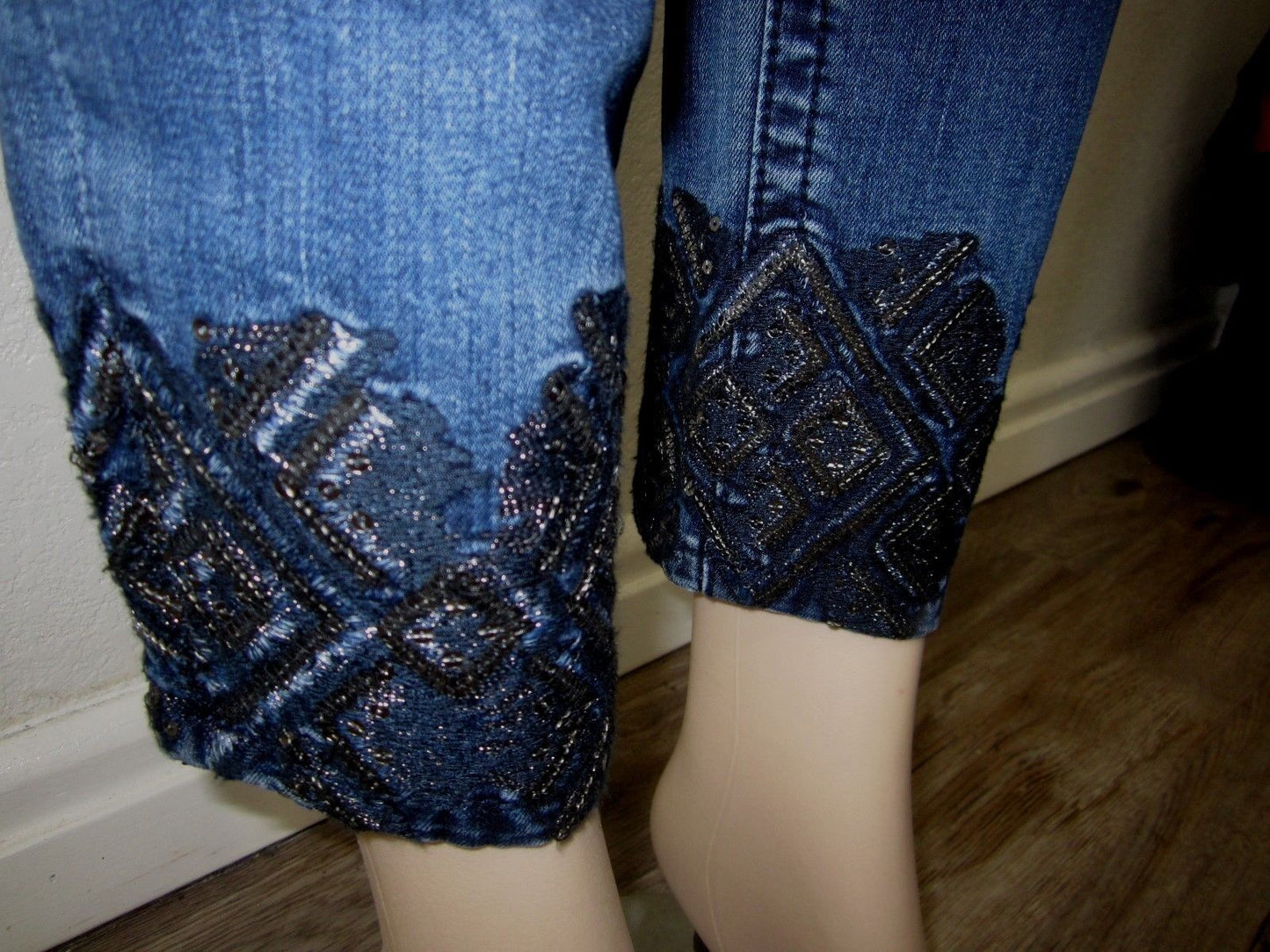 NWT WOMEN'S MISS ME JEANS JP7328AK SIGNATURE LOW RISE ANKLE SKINNY SIZE 31 x 27