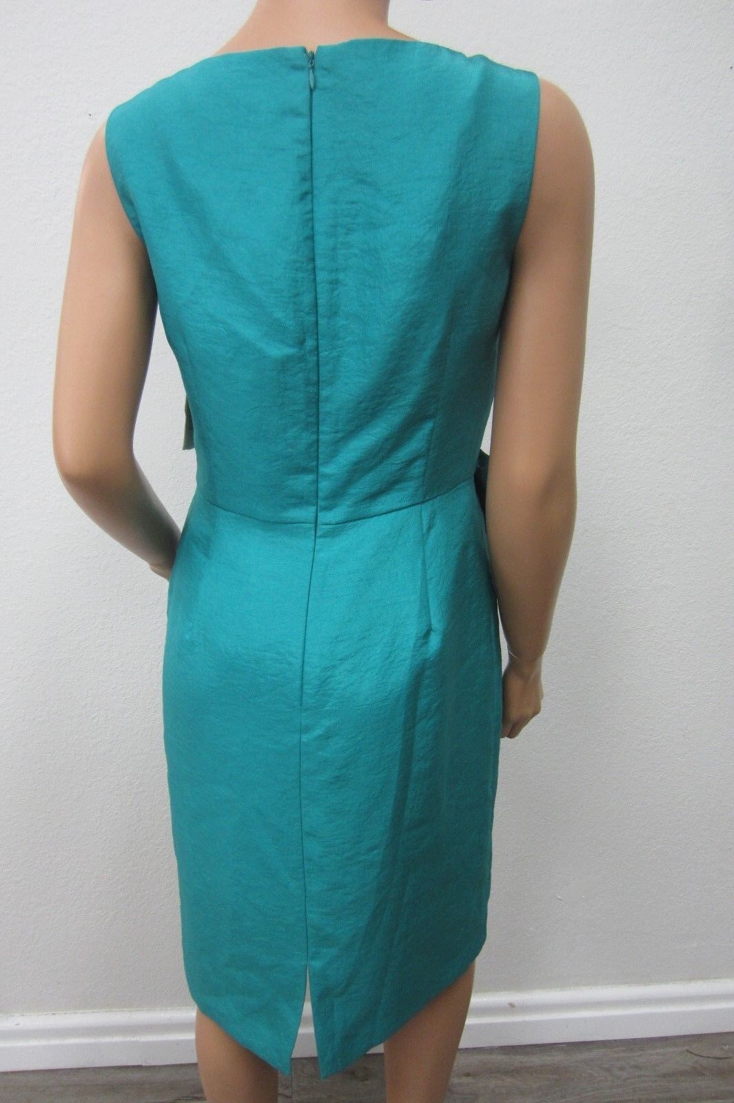 *NWT* ALEX MARIE STYLE LISA CLASSY TEAL SEAWAY LINED DRESS SIZE 6