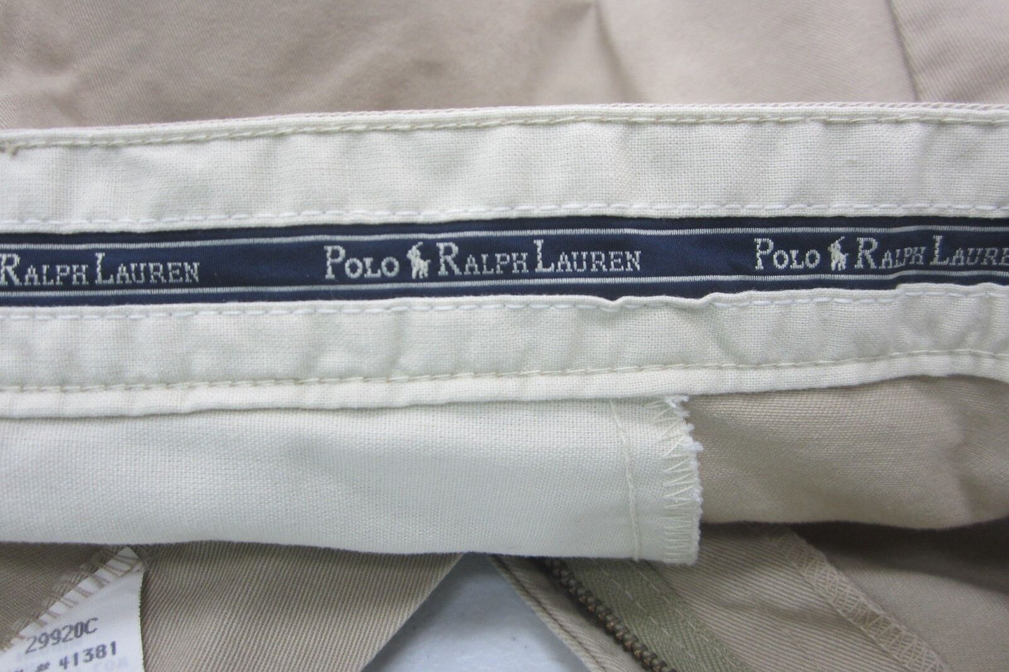 *NICE* POLO RALPH LAUREN Men's Chino Khaki Pants Size W32 x L32