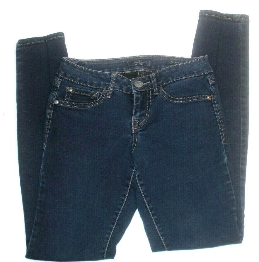 Jessica Simpson Women's Jeans Leggings Kiss Me Dark Wash Pockets Sz 26 x 29