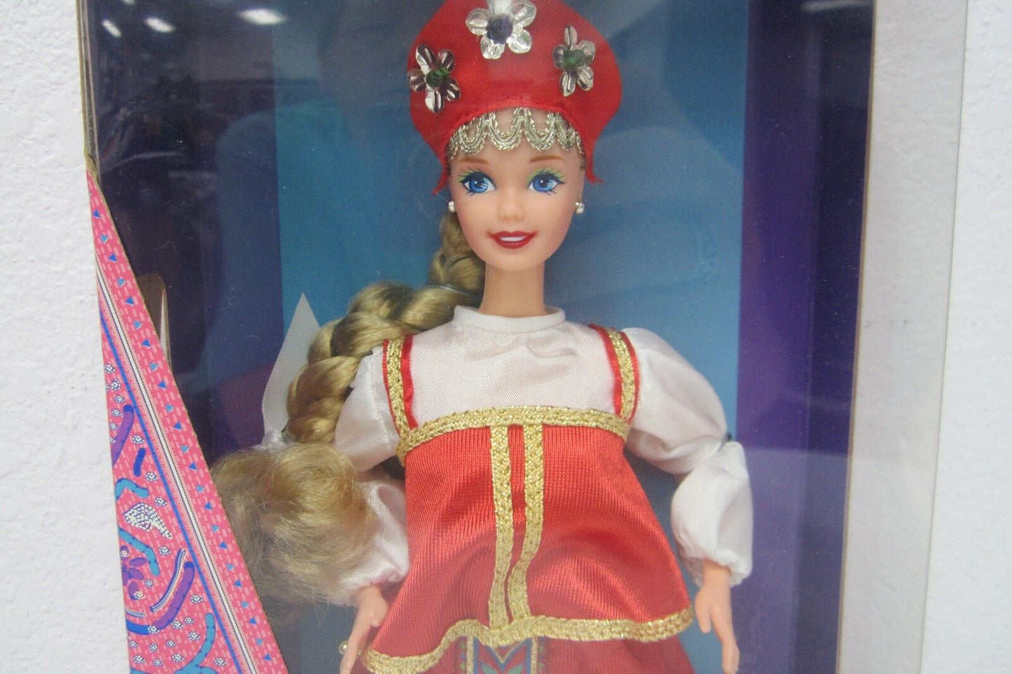 ~RUSSIAN BARBIE~COLLECTOR EDITION~MATTEL 16500~DOLLS OF THE WORLD COLLECTION~
