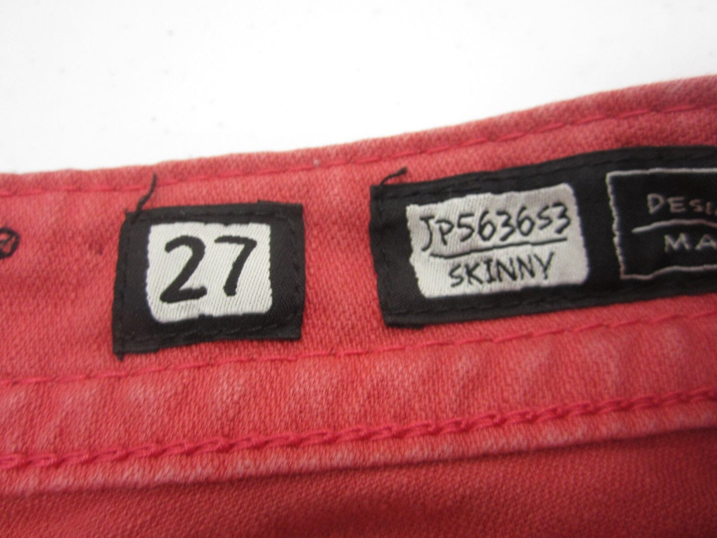 MINT Miss Me Jeans JP5636 S3 Skinny Ruby Color Super Cute Size W27 x L30
