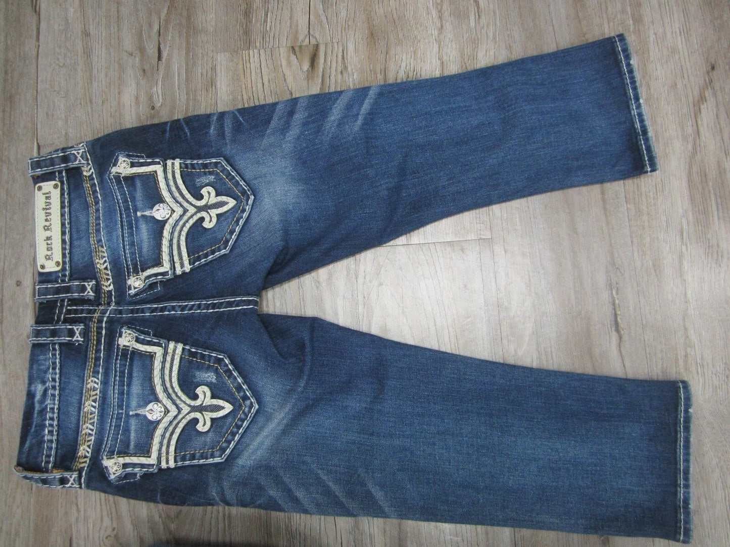 NWOT Rock Revival Libbie Capri Women's Jeans Size 25 X 20