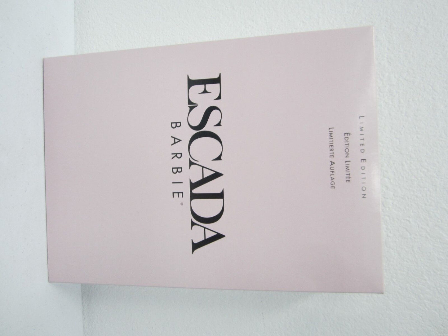 NIB Escada Barbie 1996 Limited Edition NRFB Mint  - Mattel 15948