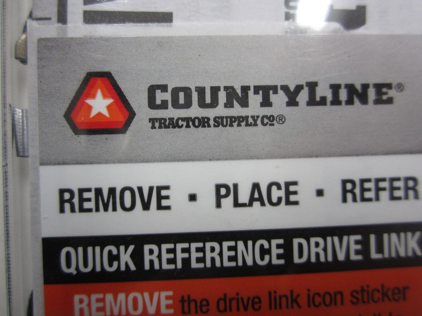 NEW IN PACKAGE  Countyline 14 inch Chain Saw Bar & Blade 50 drive links