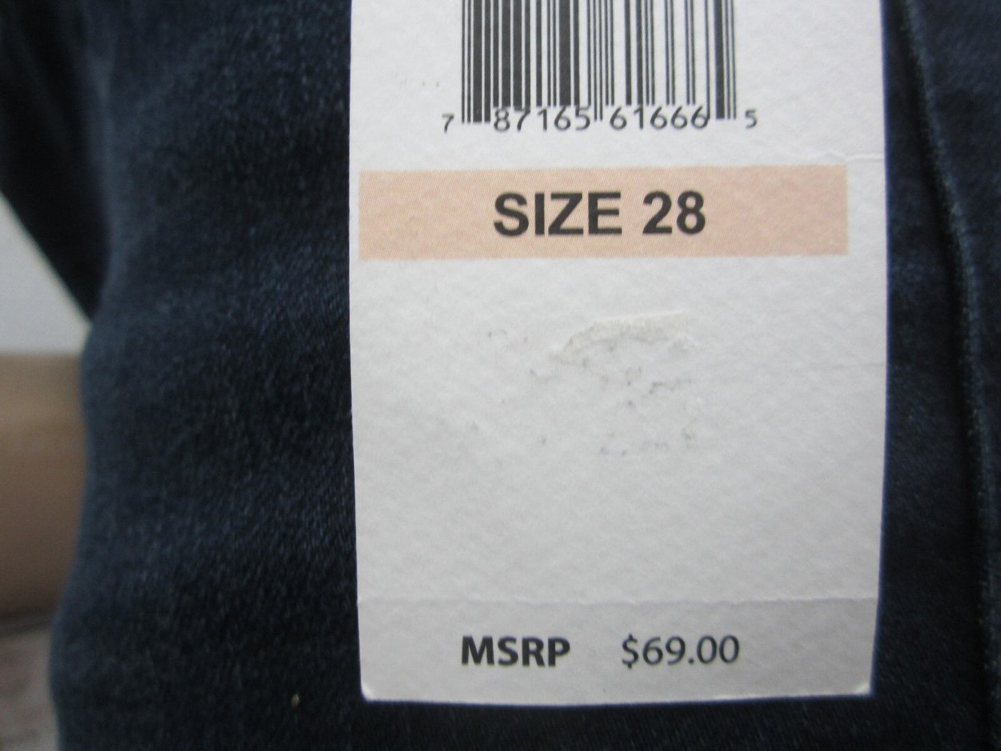 NWT Jessica Simpson Jeans Size 28 X 34 Uptown Slim Flare Freesia Blue Denim
