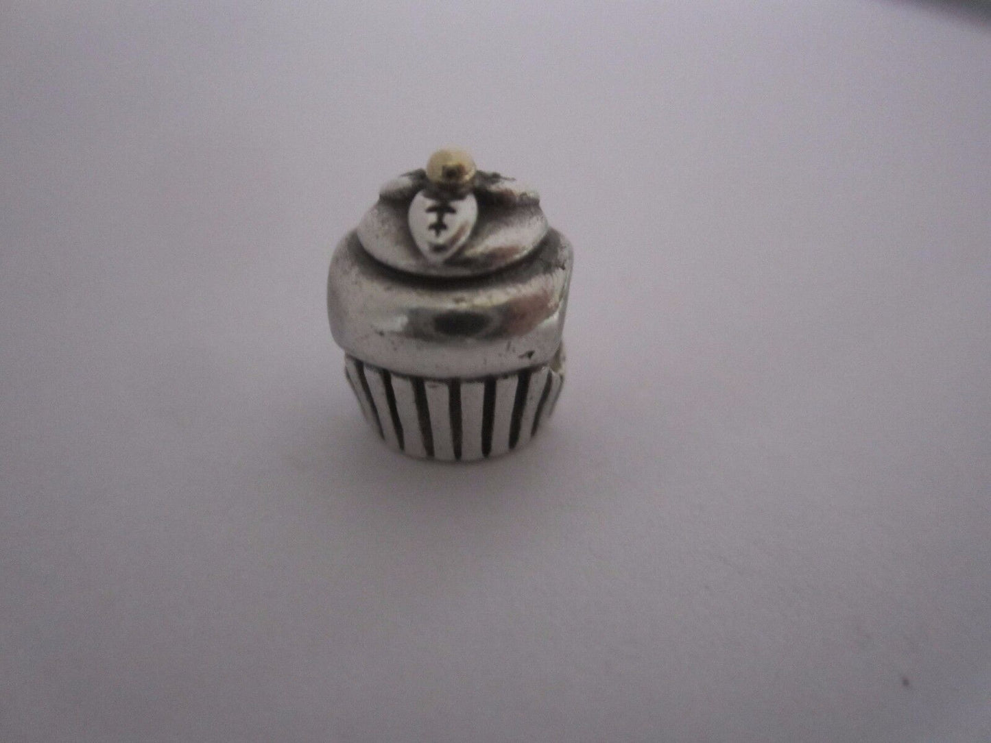 Authentic PANDORA Sterling Silver Cupcake Charm 790417