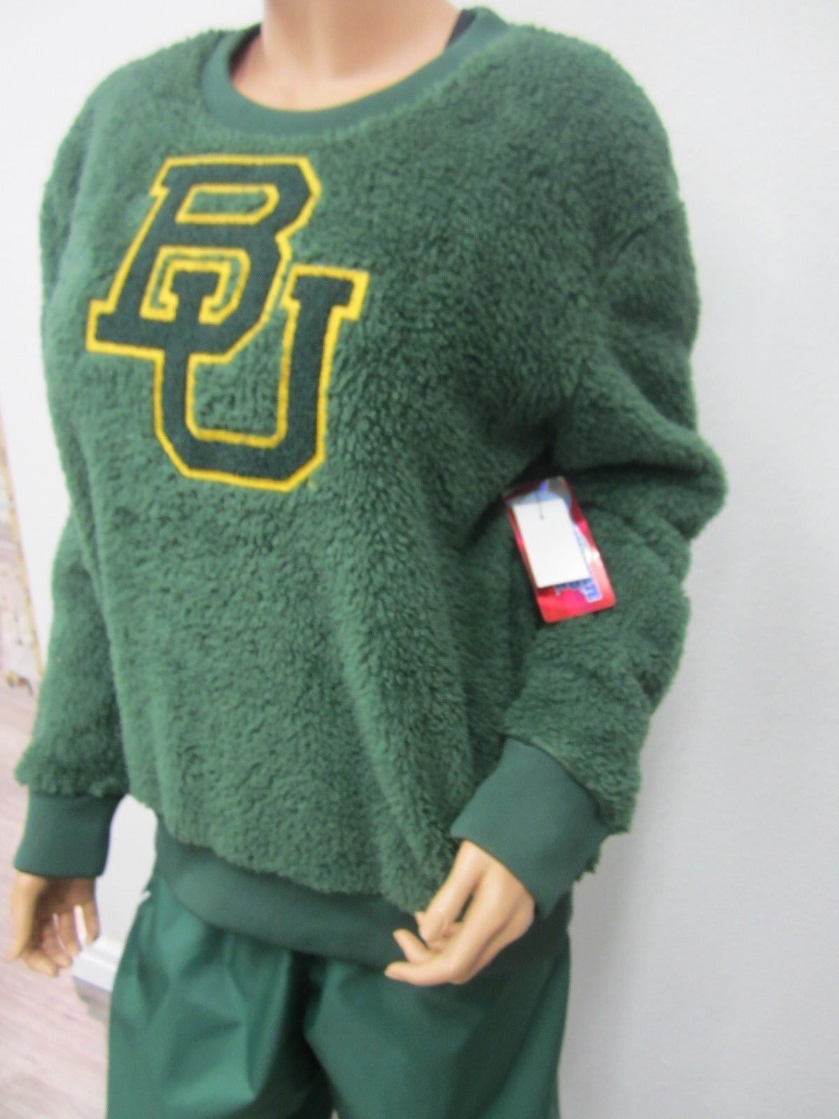 NWT G-III 4Her by Carl Banks Baylor University Women's  Pullover - WARM - Sz L