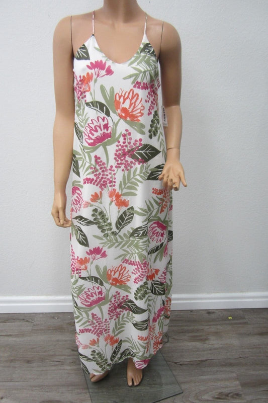 NWT Old Navy Women's Floral Chiffon Maxi Dress  Size S/P