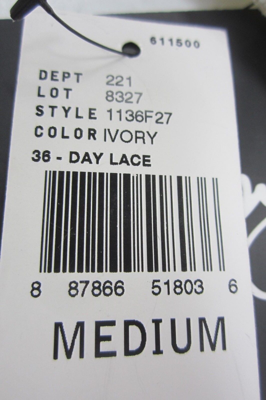NWT  BY & BY IVORY LACE FULLY LINED DRESS  - BEAUTIFUL - Size Medium