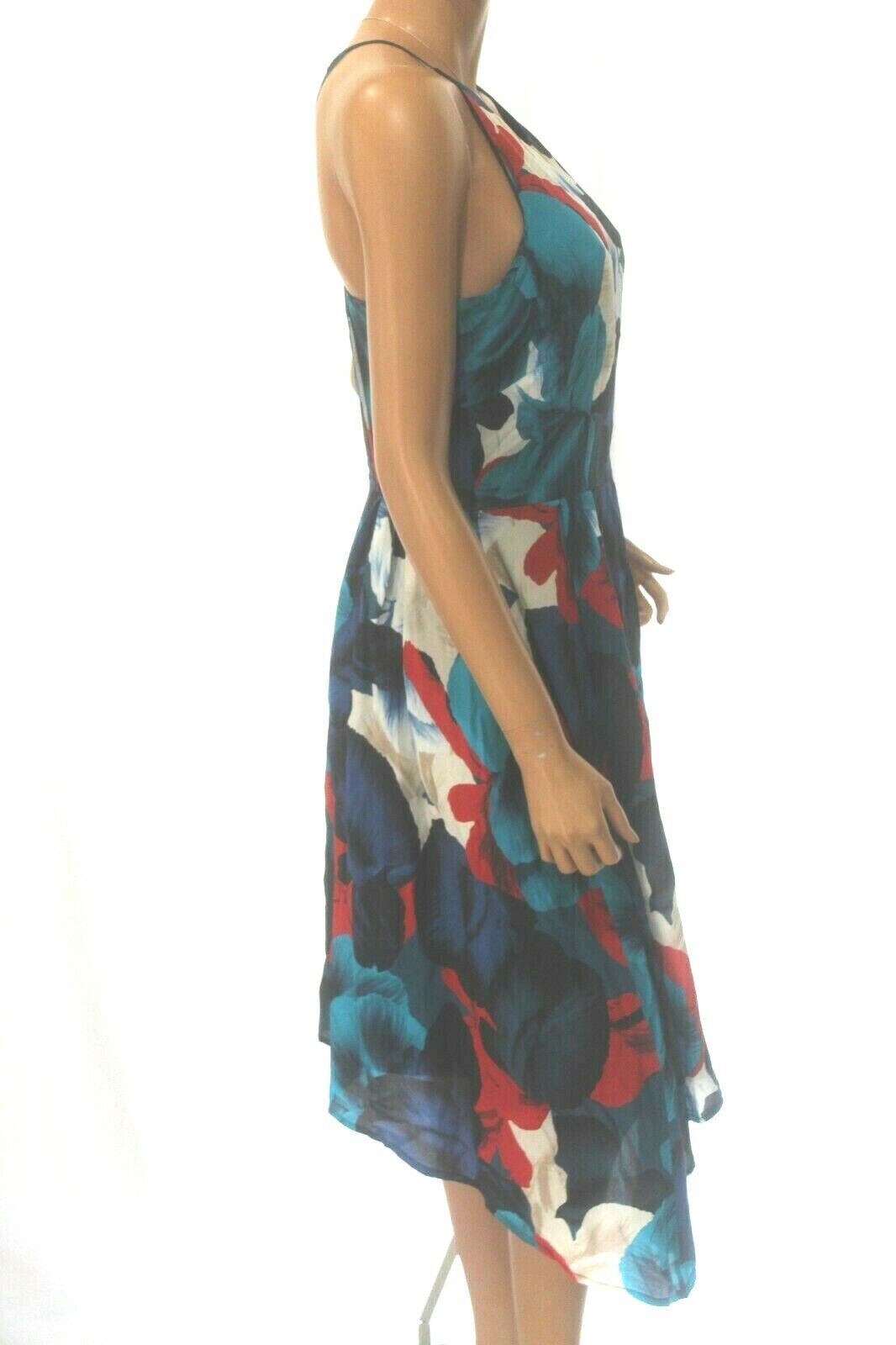 *NWT* $148. Antonio Melani Flora Printed Silk Dress  Size 6