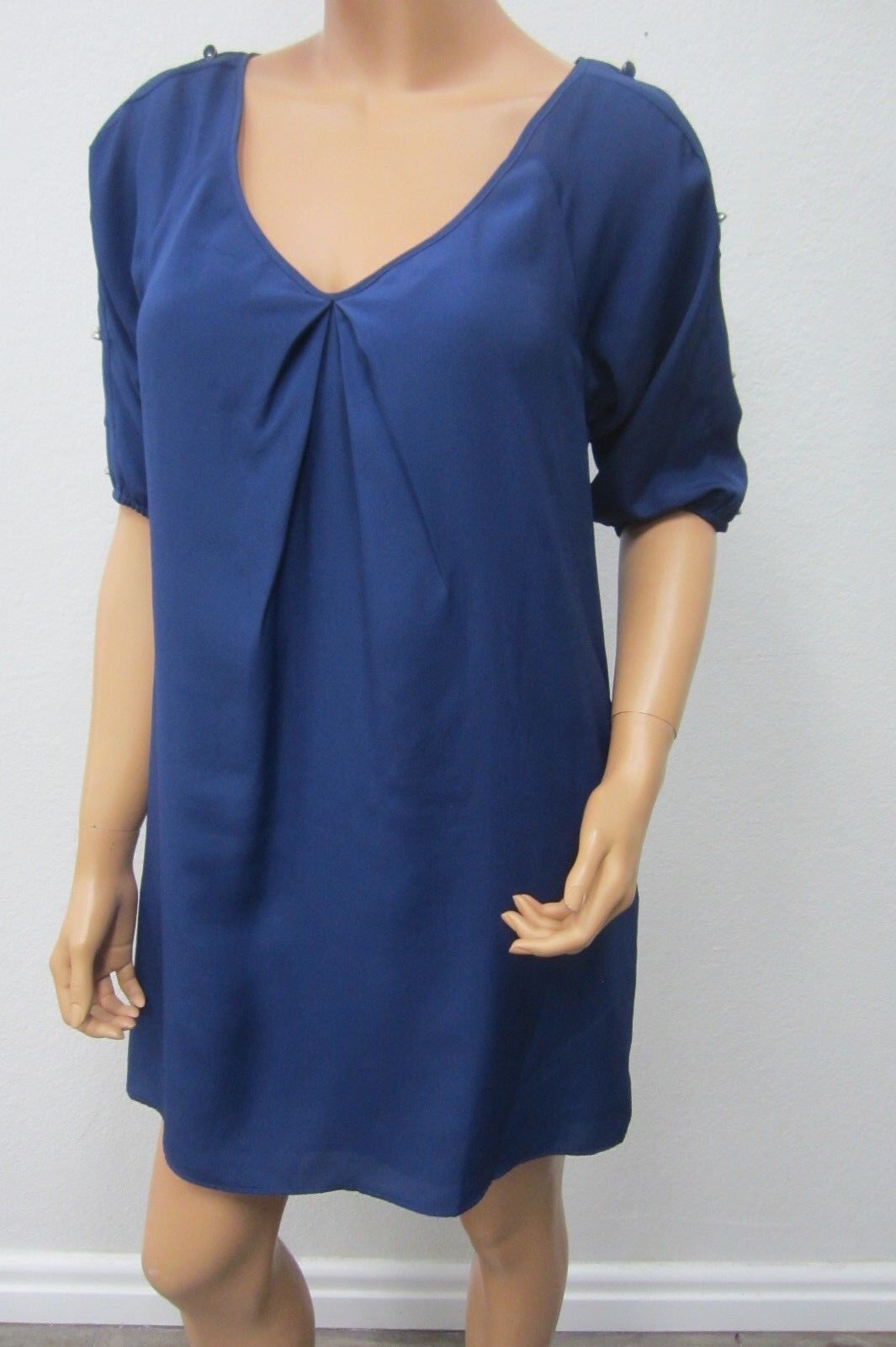 VERY NICE   BCBGeneration Beautiful Deep Blue Dress Size Small