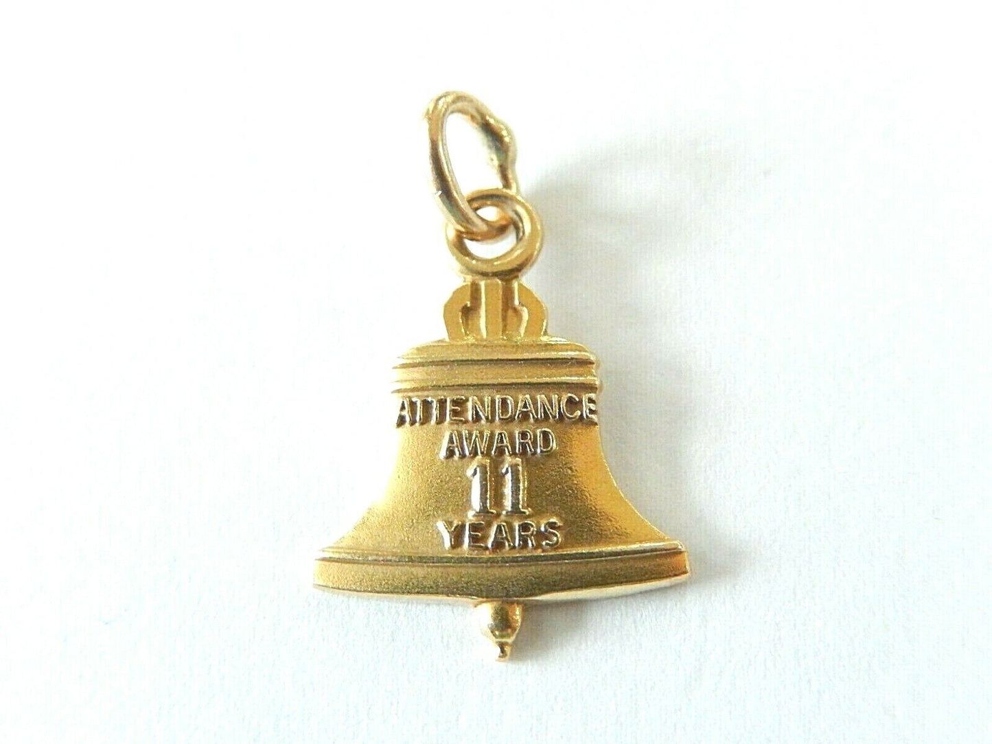 *VINTAGE* 14K Yellow Gold  Bell Telephone  Pendant  / Charm