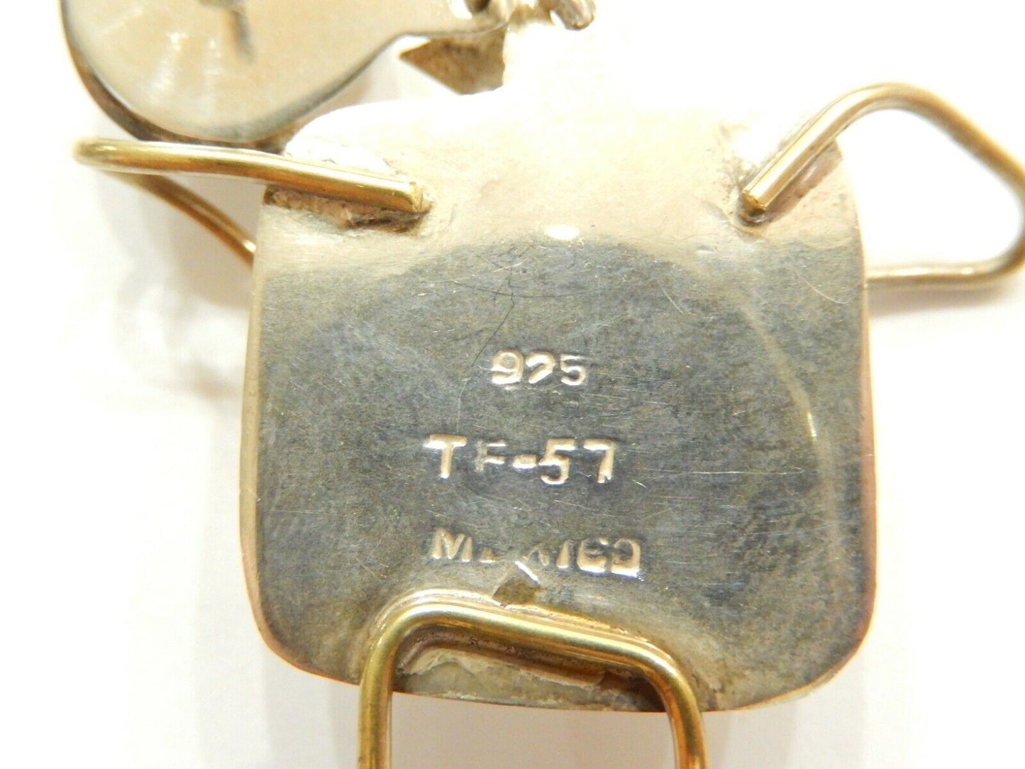 *RARE - VINTAGE* TAXCO  LG Sterling Silver Boy & Girl Mom & Dad Earrings 3" TALL