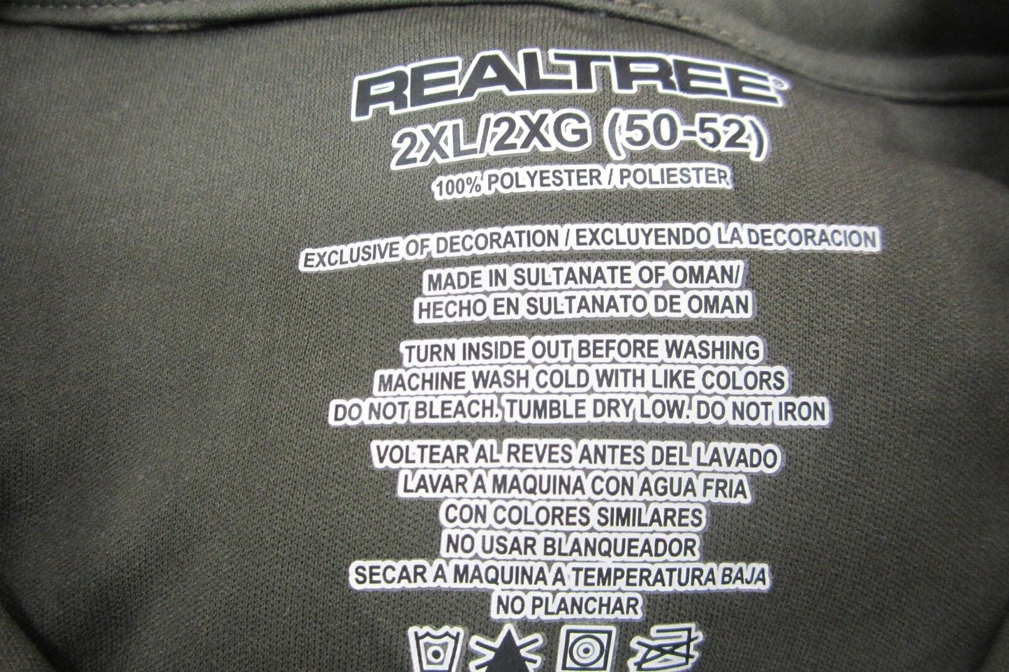 *NWT*  Mens 2X Hunting Jacket Realtree Camo Coat Insulated Hunting Hooded Coat