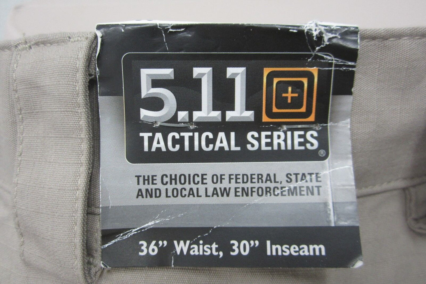 *NWT*  5.11 Tactical Series Cargo Pants Law Enforcement Men's Cargo Khaki Sz 36