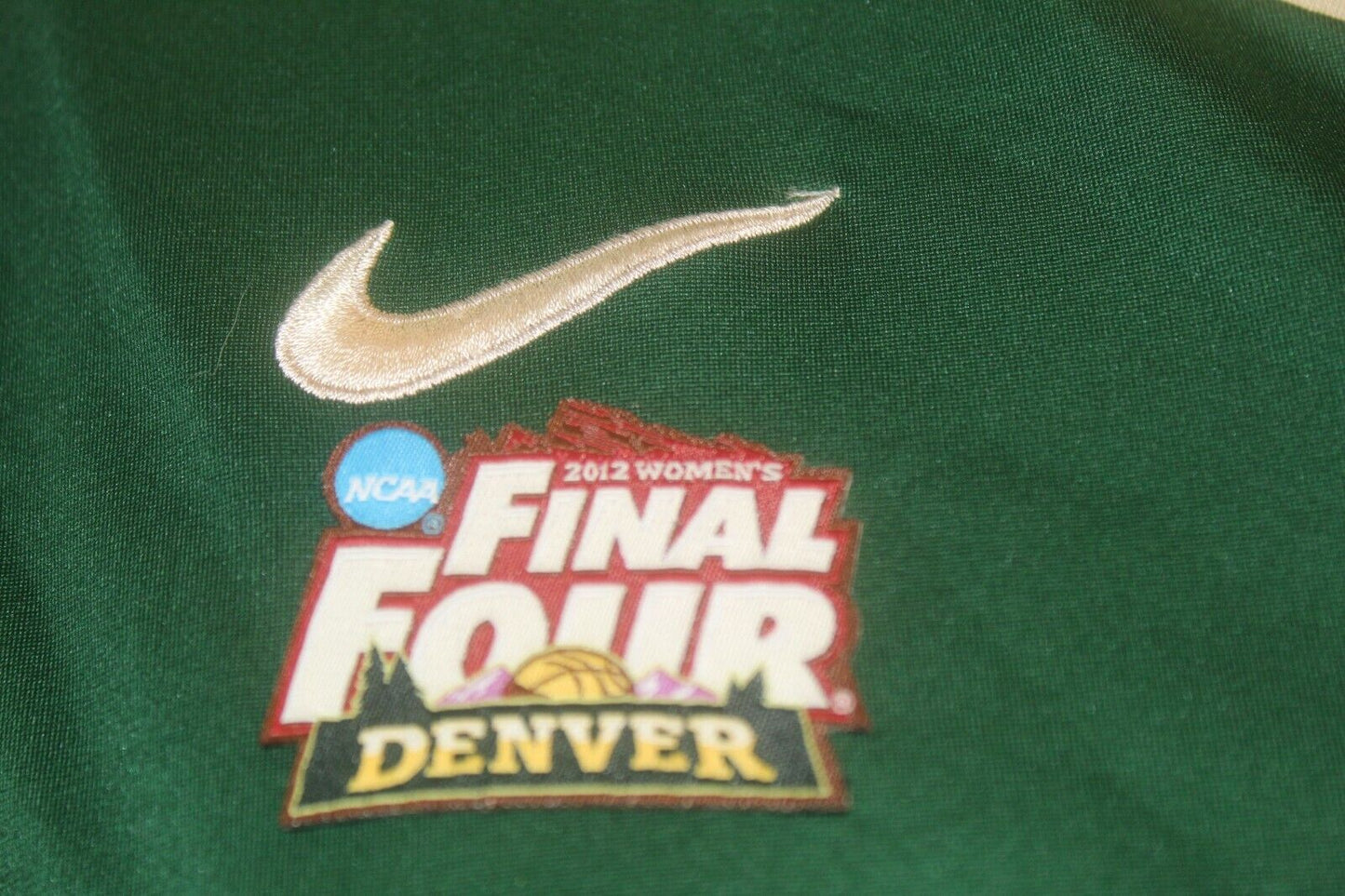 *RARE* 2012 Nat. Champ. Baylor #20 Nike Elite NCAA BB Final 4 Warm Up Jacket LG