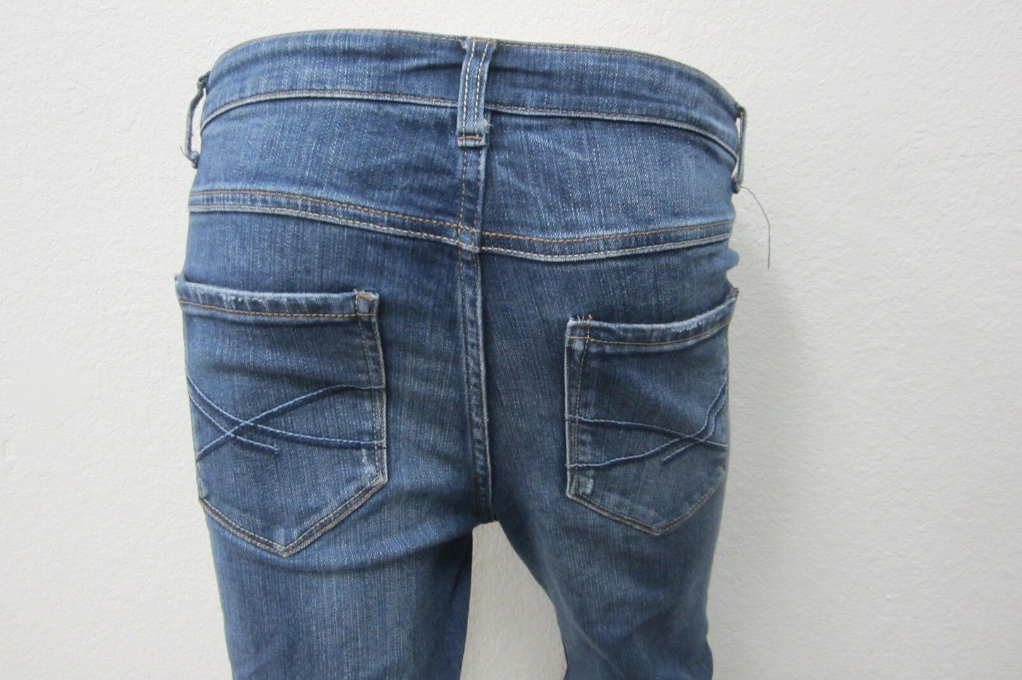 Aeropostale Bree Skinny Jeans High Rise Cropped Jegging Distressed Women's Sz 4
