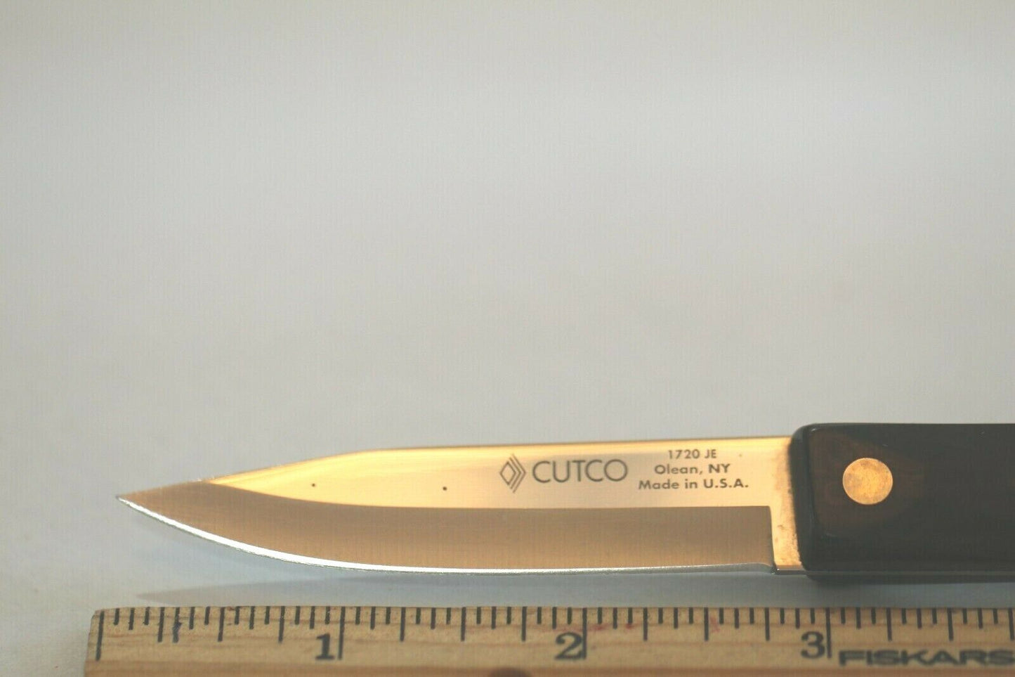 CUTCO Serrated Blade Steak Knives 1759 - 1990*1720 JE *1726 1990 Fork Lot Of 6
