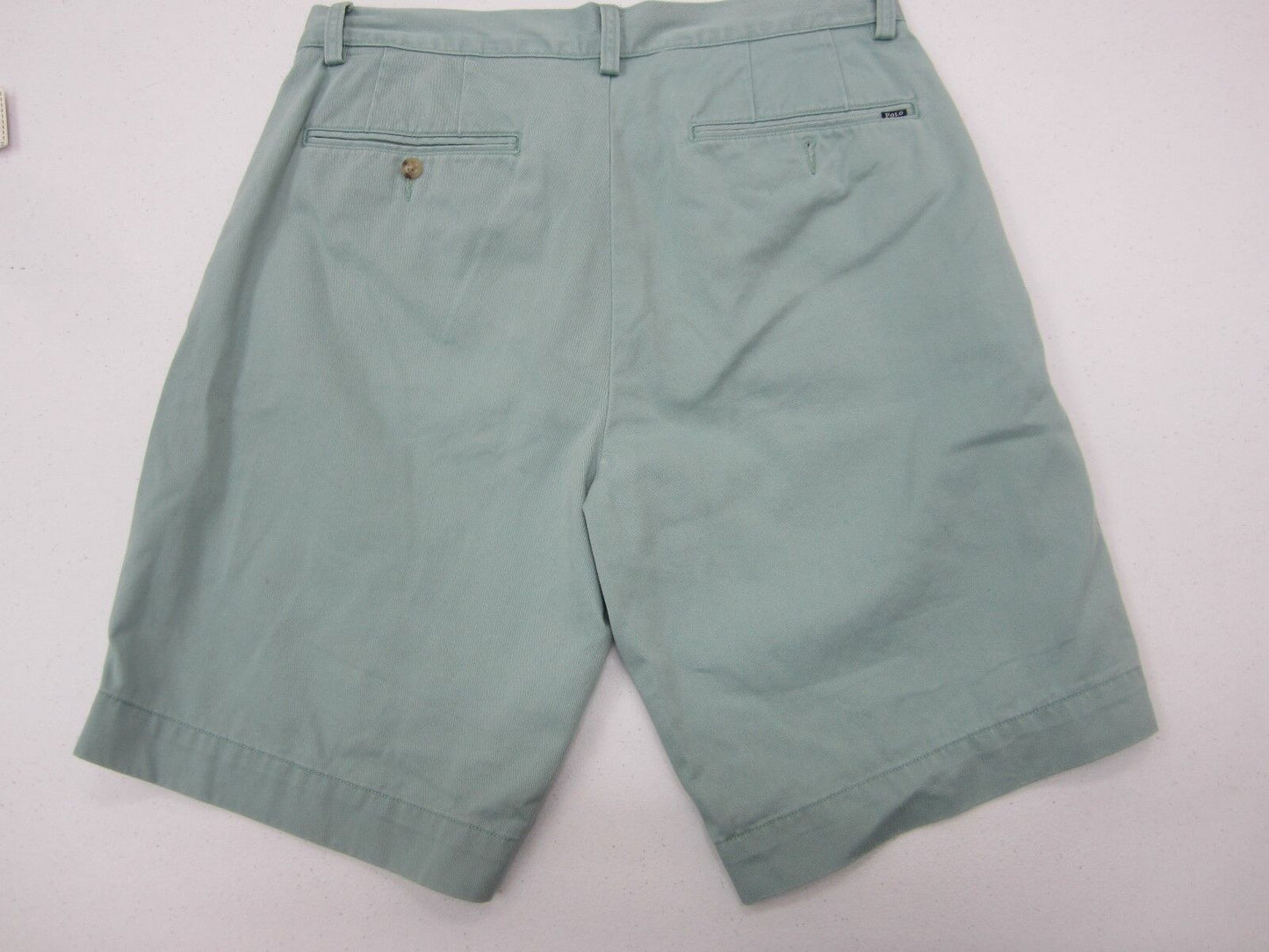 Polo Ralph Lauren Stretch Classic Fit 9" Inseam Cotton Shorts Polo Badge Sz 32