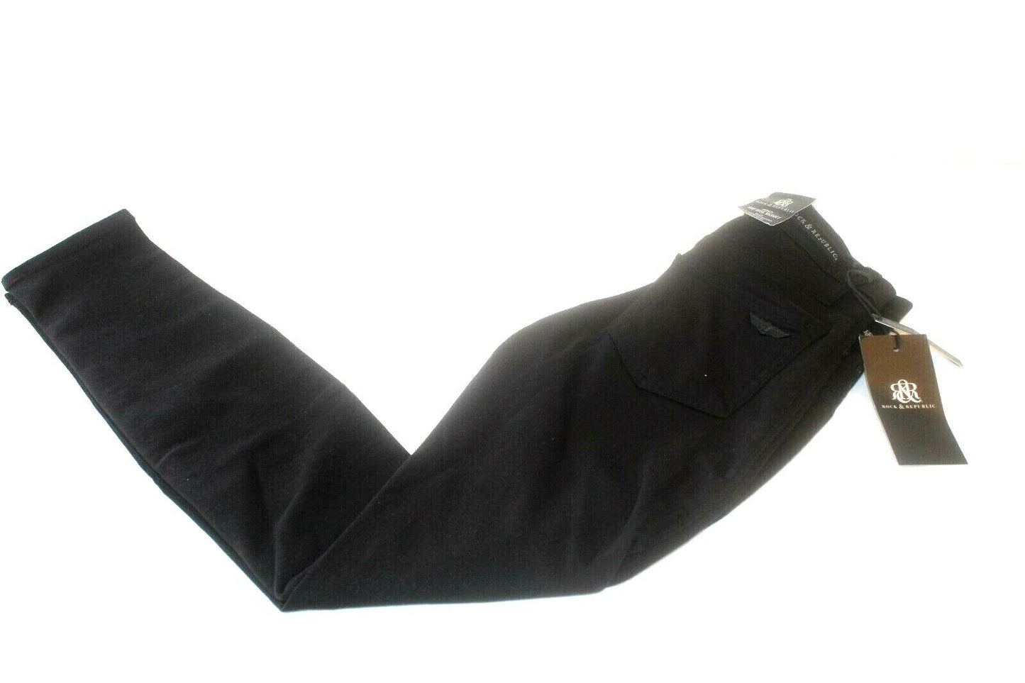 *NWT* Women's Rock & Republic Berlin Midrise Curve Hugging Skinny Jeans - Black