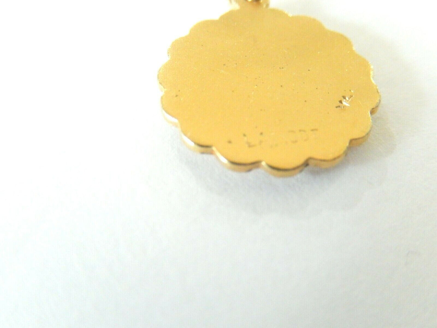 *VINTAGE* 14K Yellow Gold Telephone Pioneers of America Pendant  / Charm