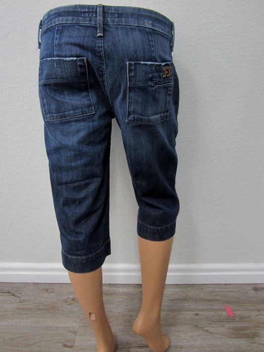 VERY NICE Joes Jeans Bermuda Shorts Women's Dark/Medium Wash W27 x L16