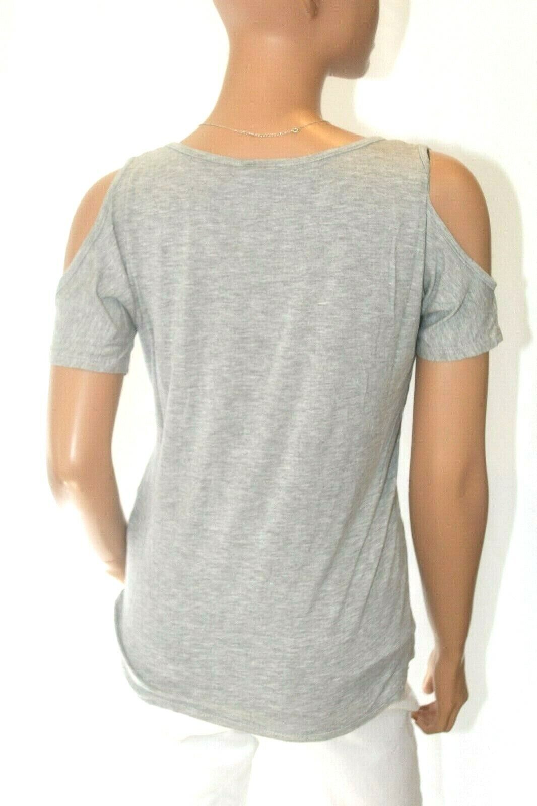 *NWOT*  Scarlett Women’s Graphic  Cut Out Sleeve T-Shirt  Casual Top Size Large