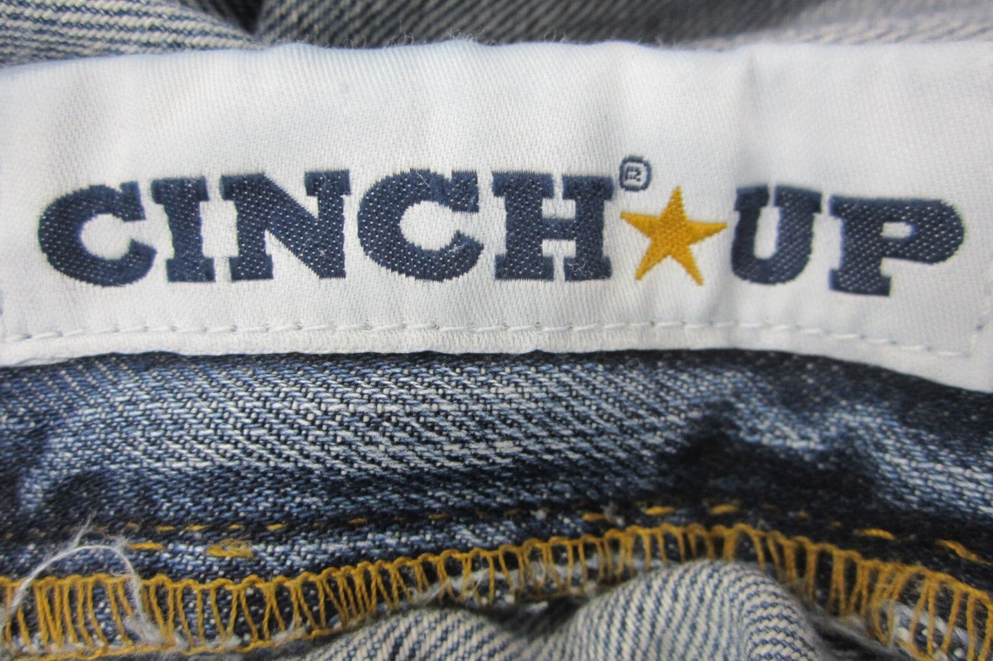 CINCH Mens Jeans Size 42x32 Big & Tall Medium Wash Straight Leg 100% Cotton EUC