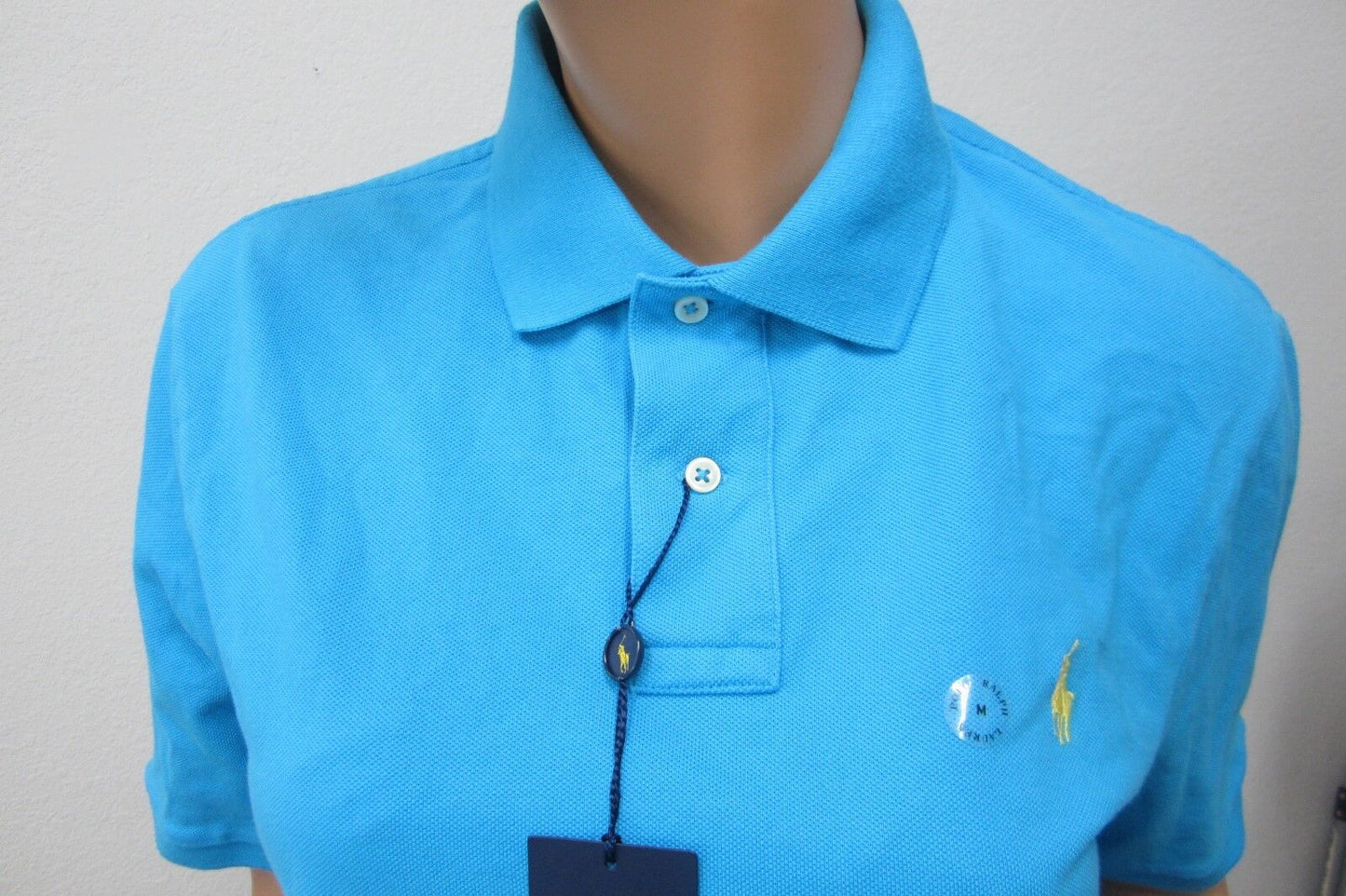 *NWT* Mens Polo Ralph Lauren Classic Fit Turquoise  Shirt Size Medium